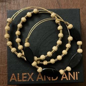Alex and Ani Vintage beaded bracelet set